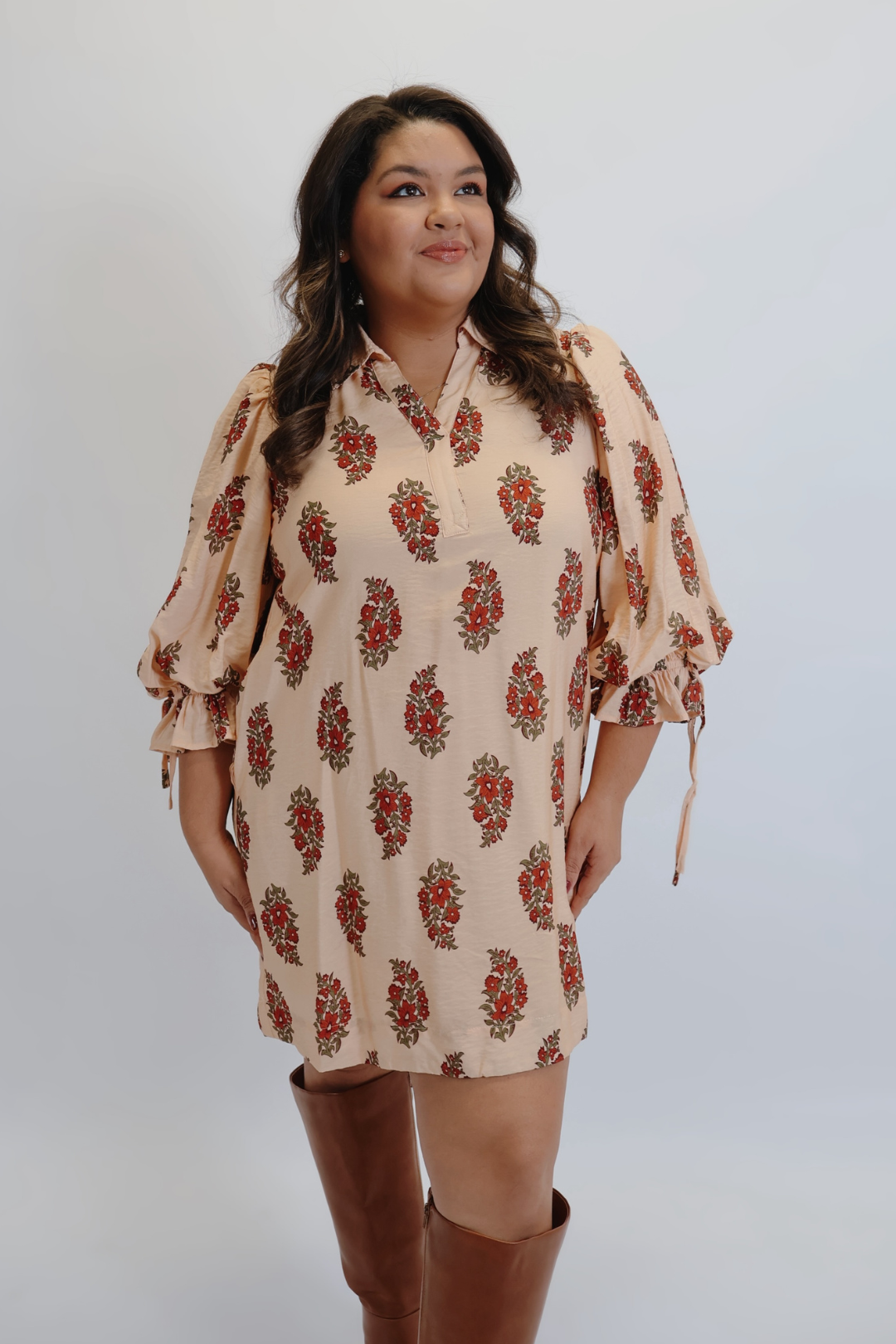 Robe courte Blush Bloom