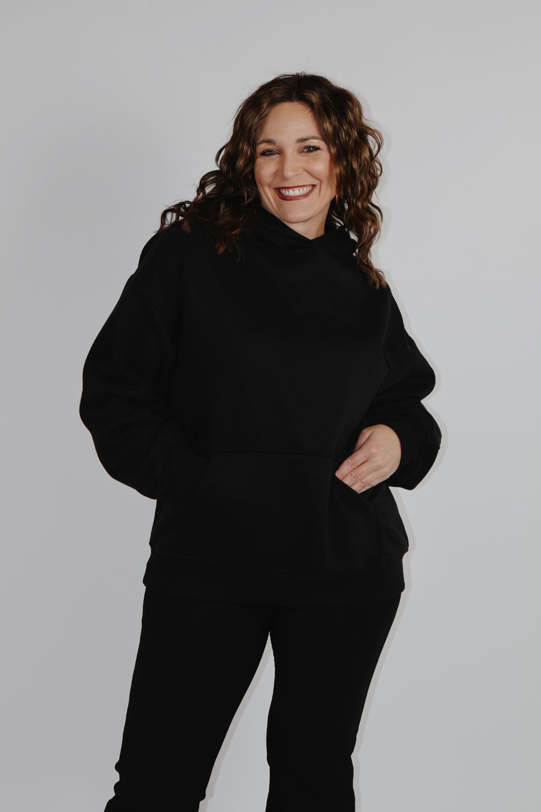 Sweat à capuche essentiel Cozy Girl