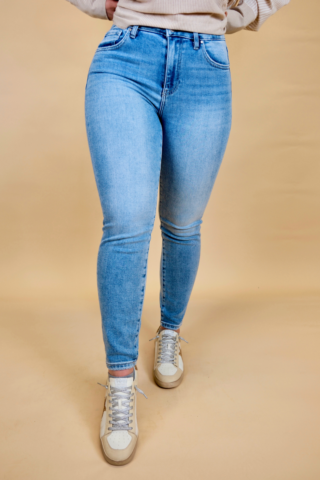Jean skinny taille haute Jess