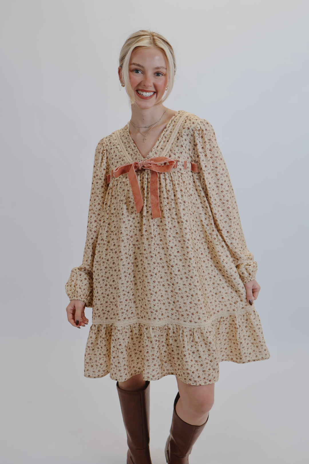 Robe à nœud Prairie Whispers