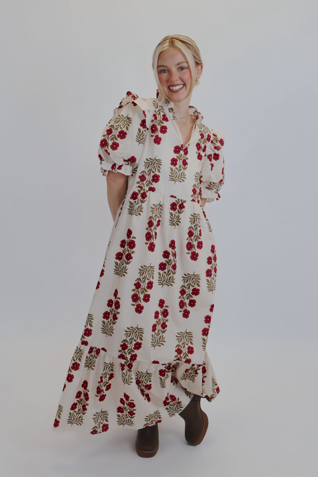 Robe midi Garden Muse