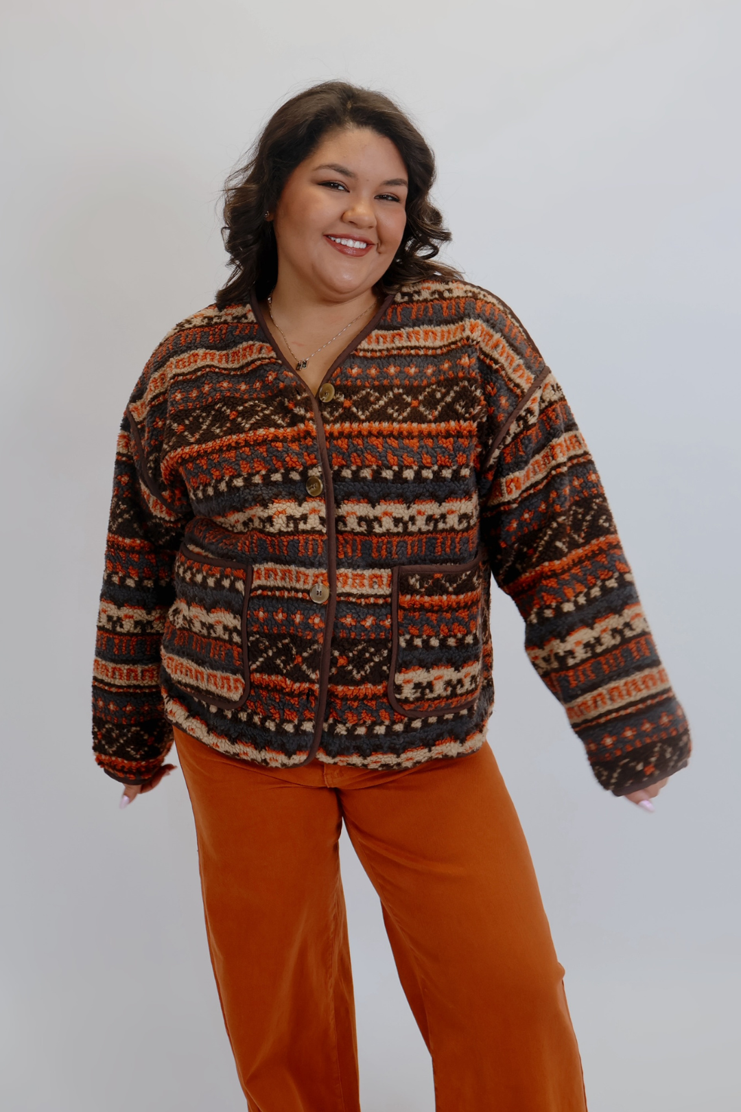 Veste à patch aztèque Desert Trails