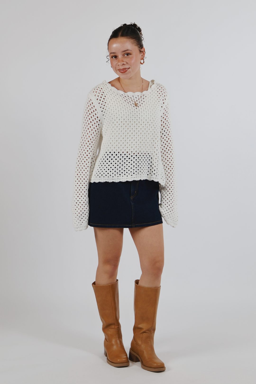 Pull en crochet Soft Horizon