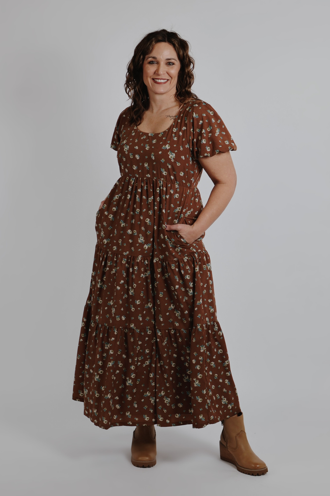 Robe midi Marigold